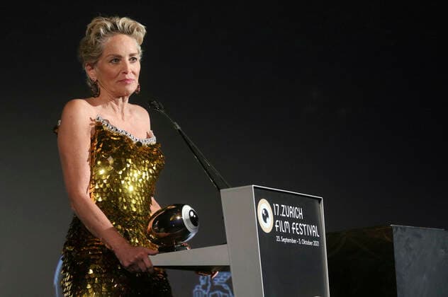 Sharon Stone at the Golden Eye Award ceremony at the 17 Zurich Film Festival 2021 at Kino Corso Zurich, 25 09 2021 Foto:xA.xBuggex xFuturexImage