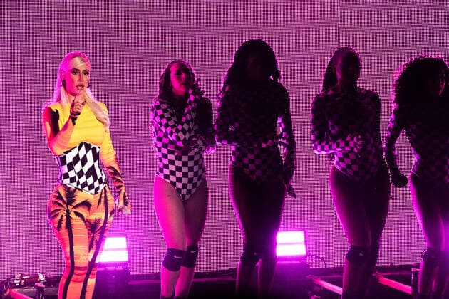Iggy Azalea performs during the Pitbull: I Feel Good Tour at Shoreline Amphitheatre on September 26, 2021 in Mountain View, California. Copyright: ximageSPACE MediaPunchx
