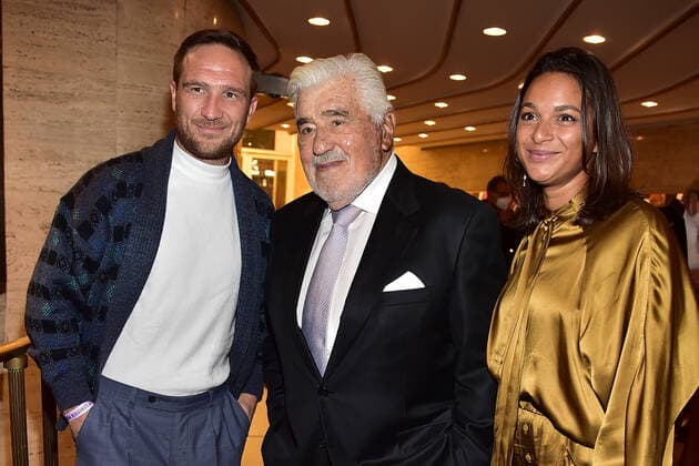 RNST LUBITSCH AWARD 2021 Frederick Lau, Mario Adorf, Taneshia Abt Presentation of the ERNST LUBITSCH AWARD 2021 at the ASTOR FilmLounge to Simon Verhoeven on 28 09 2021 Photopress Mueller