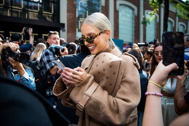 Celebrity Arrivals At Fendi Fashion Show During The Milan Fashion Week Spring Summer 2022 Leonie Hanne attends the Fendi Fashion Show during the Milan Fashion Week Spring Summer 2022 on September 22, 2021 in Milan, Italy. Milan Italy bremec-notitle210922_npnai  Copyright: xAlessandroxBremecx