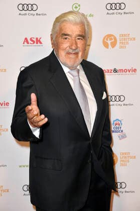 Mario Adorf at the 63 Ernst Lubitsch Award 2021 at the Astor Film Lounge Berlin, 28 09 2021 Foto:xN.xKubelkax xFuturexImage