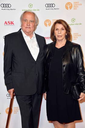 Michael Verhoeven and Senta Berger at the 63 Ernst Lubitsch Award 2021 at the Astor Film Lounge Berlin, 28 09 2021 Foto:xN.xKubelkax xFuturexImage