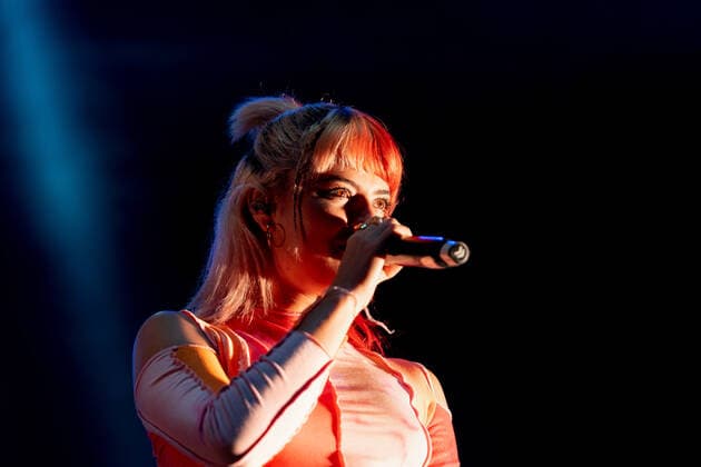 September 30, 2021, Valencia, Spain: Alba Martinez Reche, better known as Alba Reche performs on stage during a concert at La Marina in Valencia..Alba MartÃanez Reche is a Spanish singer-songwriter, composer and artist. She became known by participating in the TVE talent contest, Operacion Triunfo 2018, being part of its tenth edition and being in the second position. Valencia Spain - ZUMAs197 20210930_zaa_s197_236 Copyright: xXiscoxNavarrox
