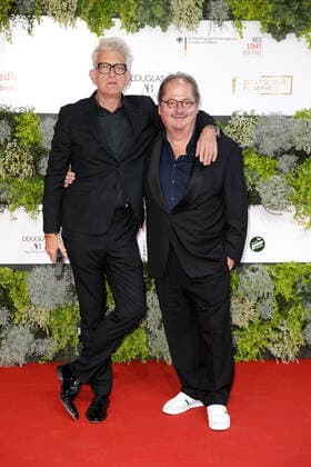 Dominic Raacke and Jürgen Tarrach arriving at the German Film Award ceremony on 1 09 2021 in Berlin German Film Award 2021 in Berlin Arrival Red Carpet