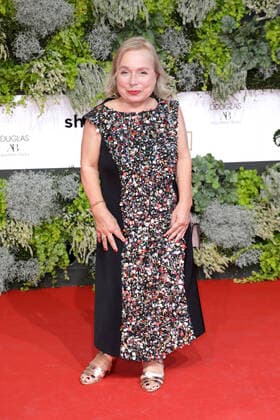Christine Urspruch arriving at the German Film Award ceremony on 1 09 2021 in Berlin German Film Award 2021 in Berlin Arrival Red Carpet