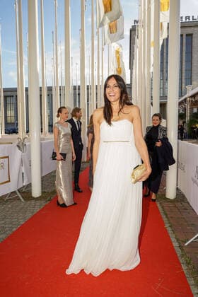 01 10 2021, Berlin, Germany, GER, German Film Awards Lola Palais am Funkturm Bettina Zimmermann arriving.