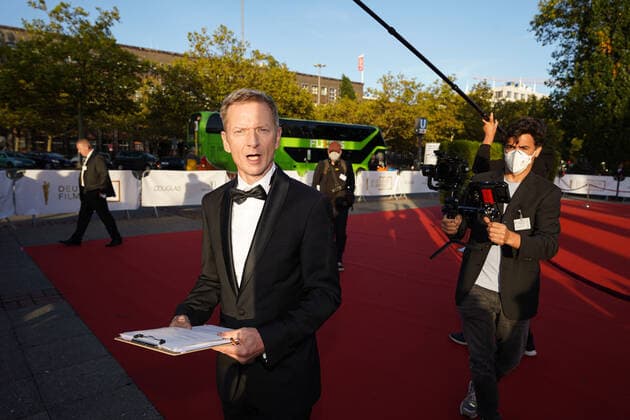 01 10 2021, Berlin, Germany, GER, German Film Awards Lola Palais am Funkturm Michael Kessler arriving.