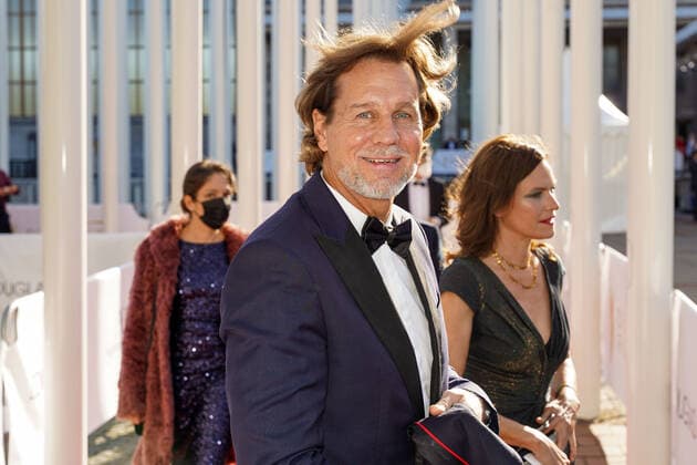01 10 2021, Berlin, Germany, GER, German Film Awards Lola Palais am Funkturm Thomas Heinze arriving.