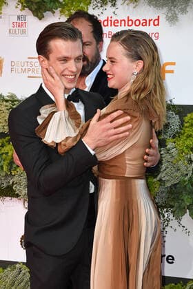 Jannis Niewoehner, Luna Wedler German Film Award 2021 at the Palais am Funkturm Messe Berlin in Berlin on 01 10 2021