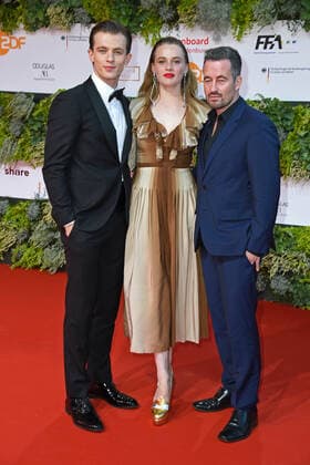 Jannis Niewoehner, Luna Wedler, Christian Schwochow German Film Award 2021 at the Palais am Funkturm Messe Berlin in Berlin on 01 10 2021