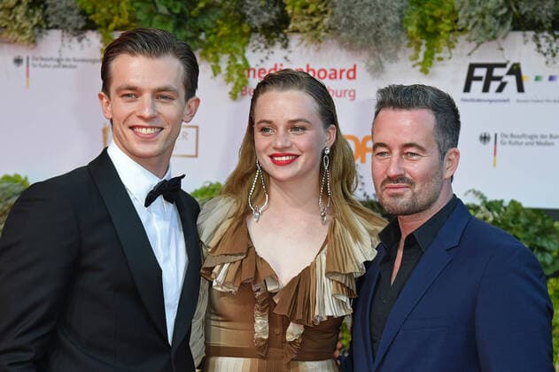 Jannis Niewoehner, Luna Wedler, Christian Schwochow German Film Award 2021 at the Palais am Funkturm Messe Berlin in Berlin on 01 10 2021