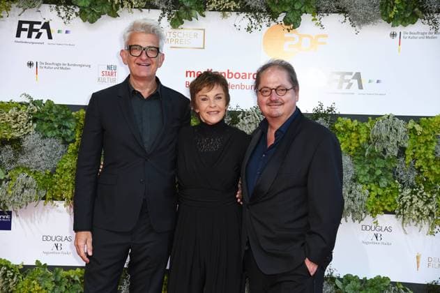 Dominic Raacke, Katrin Sass, Juergen Tarrach German Film Award 2021 at the Palais am Funkturm Messe Berlin in Berlin on 01 10 2021