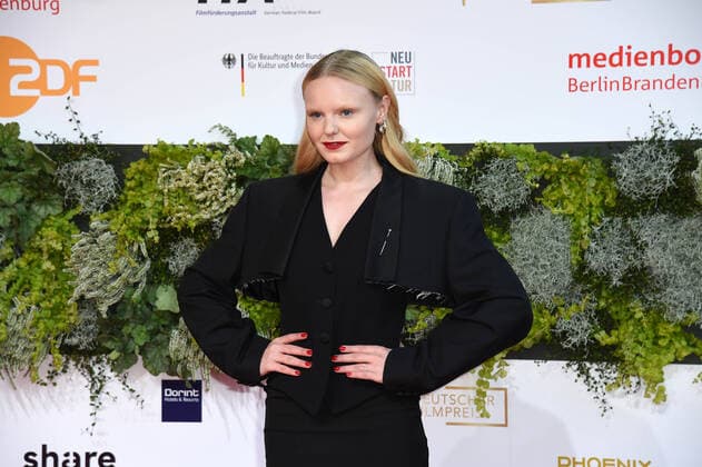 Maria Dragus German Film Award 2021 at the Palais am Funkturm Messe Berlin in Berlin on 01 10 2021