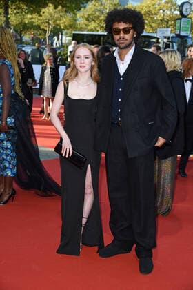 Gina Stiebitz, Langston Uibel German Film Award 2021 at Palais am Funkturm Messe Berlin in Berlin on 01 10 2021