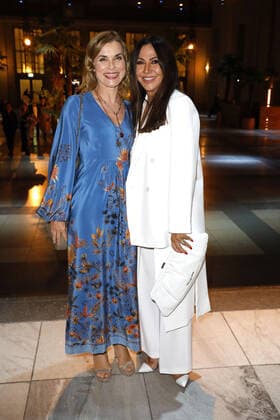 Andrea Lüdke and Simone Thomalla at the German Film Award Lola Aftershow Party on 1 09 2021 in Berlin German Film Award 2021 in Berlin Lola Aftershow Party
