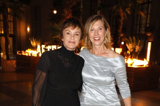 Katrin Sass and Petra Zieser at the German Film Award Lola Aftershow Party on 1 09 2021 in Berlin German Film Award 2021 in Berlin Lola Aftershow Party