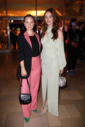Sonja Gerhardt and Maria Ehrich at the German Film Award Lola Aftershow Party on 1 09 2021 in Berlin German Film Award 2021 in Berlin Lola Aftershow Party