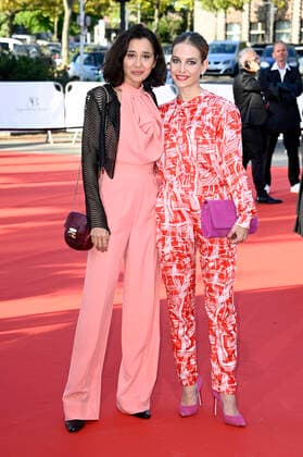Dorka Gryllus and Sina Martens at the 71 German Film Award 2021 ceremony at the Palais am Funkturm in Messe Berlin Berlin, 01 10 2021 Foto:xF.xKernx xFuturexImage