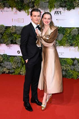 Jannis Niewöhner and Luna Wedler at the 71 German Film Award 2021 ceremony at the Palais am Funkturm in Messe Berlin Berlin, 01 10 2021 Foto:xF.xKernx xFuturexImage