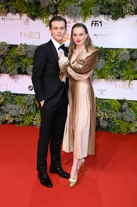Jannis Niewöhner and Luna Wedler at the 71 German Film Award 2021 ceremony at the Palais am Funkturm in Messe Berlin Berlin, 01 10 2021 Foto:xF.xKernx xFuturexImage