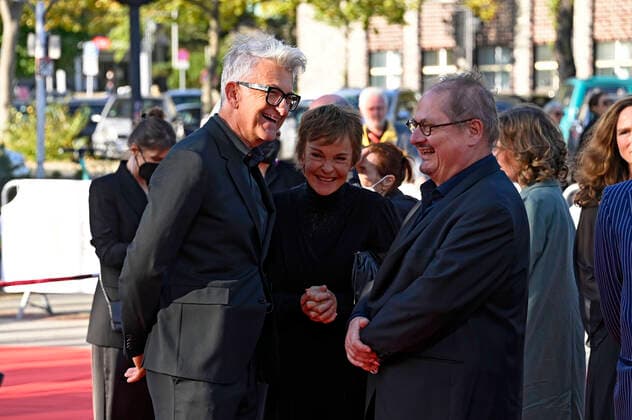 Dominic Raacke, Katrin Sass and Jürgen Tarrach at the 71 German Film Award 2021 ceremony at the Palais am Funkturm at Messe Berlin Berlin, 01 10 2021 Foto:xF.xKernx xFuturexImage