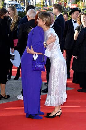 Regina Ziegler and Heike Makatsch at the 71 German Film Award 2021 ceremony at the Palais am Funkturm at Messe Berlin Berlin, 01 10 2021 Foto:xF.xKernx xFuturexImage