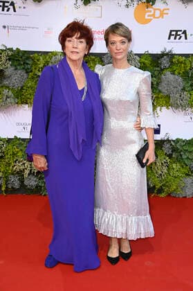 Regina Ziegler and Heike Makatsch at the 71 German Film Award 2021 ceremony at the Palais am Funkturm at Messe Berlin Berlin, 01 10 2021 Foto:xF.xKernx xFuturexImage