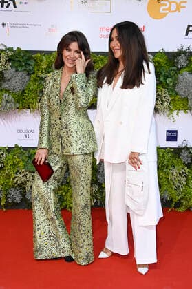 Natalia Avelon and Simone Thomalla at the 71 German Film Award 2021 ceremony at the Palais am Funkturm at Messe Berlin Berlin, 01 10 2021 Foto:xF.xKernx xFuturexImage