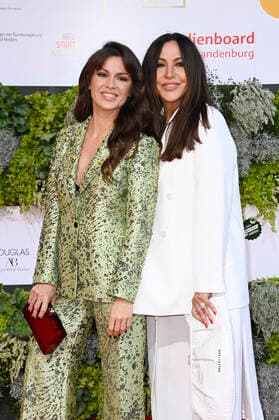 Natalia Avelon and Simone Thomalla at the 71 German Film Award 2021 ceremony at the Palais am Funkturm at Messe Berlin Berlin, 01 10 2021 Foto:xF.xKernx xFuturexImage