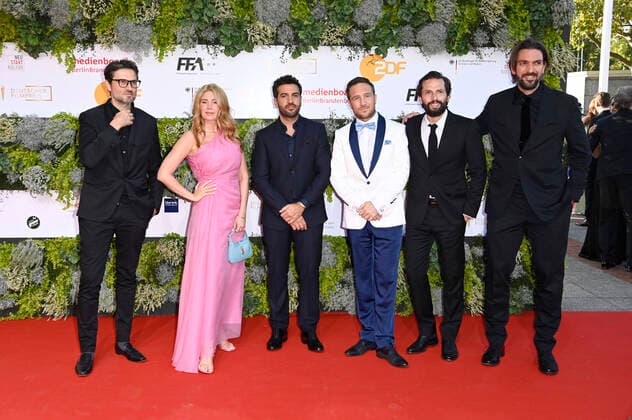 Simon Verhoeven, Palina Rojinski, Elyas M Barek, Frederick Lau, Quirin Berg and Max Wiedemann at the 71 German Film Awards 2021 ceremony at the Palais am Funkturm in Messe Berlin Berlin, 01 10 2021 Foto:xF.xKernx xFuturexImage