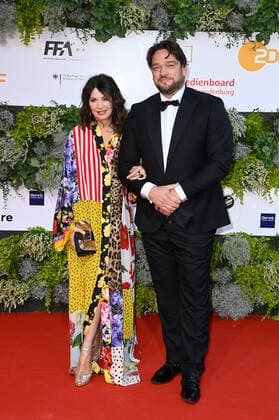 Iris Berben and Ronald Zehrfeld at the 71 German Film Awards 2021 ceremony at the Palais am Funkturm at Messe Berlin Berlin, 01 10 2021 Foto:xF.xKernx xFuturexImage