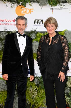 Ulrich Matthes and Monika Grütters at the 71 German Film Awards 2021 ceremony at the Palais am Funkturm at Messe Berlin Berlin, 01 10 2021 Foto:xF.xKernx xFuturexImage
