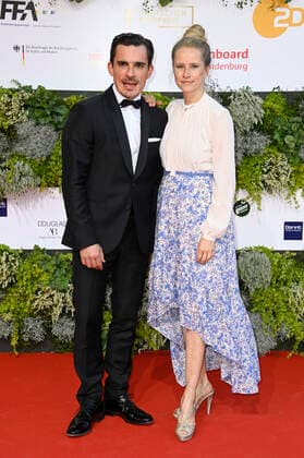 Hannes Wegener and Susanne Bormann at the 71 German Film Award 2021 ceremony at the Palais am Funkturm in Messe Berlin Berlin, 01 10 2021 Foto:xF.xKernx xFuturexImage