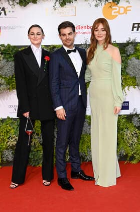Lea van Acken, Lucas Reiber and Maria Ehrich at the 71 German Film Award 2021 ceremony at the Palais am Funkturm in Messe Berlin Berlin, 01 10 2021 Foto:xF.xKernx xFuturexImage
