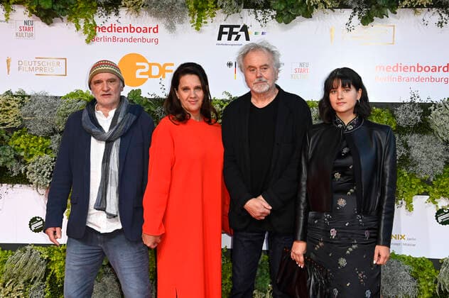 Dieter Bachmann, Maria Speth, Reinhold Vorschneider and guest at the 71 German Film Award 2021 ceremony at the Palais am Funkturm in Messe Berlin Berlin, 01 10 2021 Foto:xF.xKernx xFuturexImage