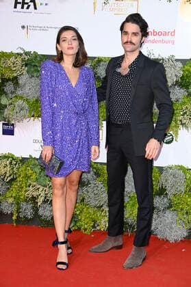 Caroline Hartig and Maximilian Befort at the 71 German Film Awards 2021 ceremony at the Palais am Funkturm in Messe Berlin Berlin, 01 10 2021 Foto:xF.xKernx xFuturexImage