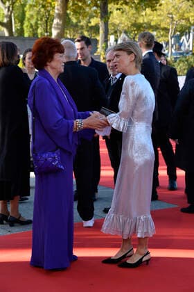 Regina Ziegler, Heike Makatsch German Film Award 2021 Prize, Award, Honour Lola Palais am Funkturm Berlin 01 October 2021