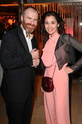 Dorka Gryllus and guest at the Aftershow Party after the 71 German Film Awards 2021 at the Palais am Funkturm at Messe Berlin Berlin, 01 10 2021 Foto:xF.xKernx xFuturexImage