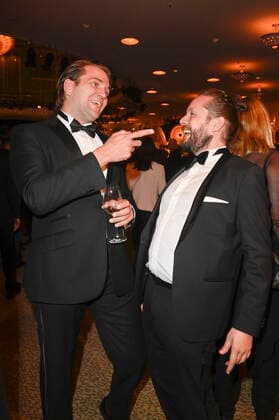 Pierre Kiwitt with guest at the Aftershow Party after the 71 German Film Awards 2021 at the Palais am Funkturm at Messe Berlin Berlin, 01 10 2021 Foto:xF.xKernx xFuturexImage