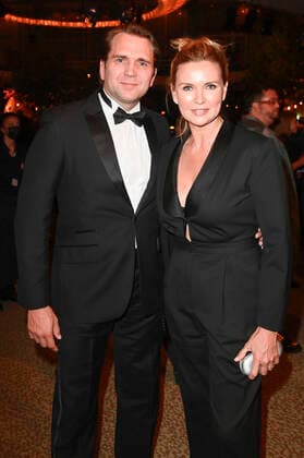 Pierre Kiwitt and Veronica Ferres at the Aftershow Party after the 71 German Film Awards 2021 at the Palais am Funkturm at Messe Berlin Berlin, 01 10 2021 Foto:xF.xKernx xFuturexImage