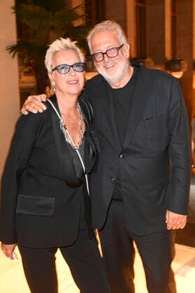 Doris Dörrie and Martin Moszkowicz at the Aftershow Party after the 71 German Film Awards 2021 at the Palais am Funkturm at Messe Berlin Berlin, 01 10 2021 Foto:xF.xKernx xFuturexImage