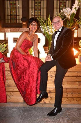 Dennenesch Zoude with partner Stephan Köhler at the Aftershow Party after the 71 German Film Awards 2021 at the Palais am Funkturm at Messe Berlin Berlin, 01 10 2021 Foto:xF.xKernx xFuturexImage