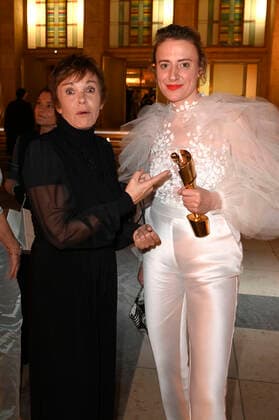 Katrin Sass and Maren Eggert at the Aftershow Party after the 71 German Film Awards 2021 at the Palais am Funkturm at Messe Berlin Berlin, 01 10 2021 Foto:xF.xKernx xFuturexImage