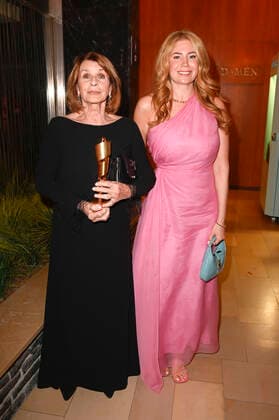 Senta Berger and Palina Rojinski at the Aftershow Party after the 71 German Film Awards 2021 at the Palais am Funkturm at Messe Berlin Berlin, 01 10 2021 Foto:xF.xKernx xFuturexImage