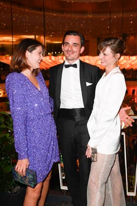 Caroline Hartig, Hannes Wegener and Svenja Jung at the Aftershow Party after the 71 German Film Awards 2021 at the Palais am Funkturm at Messe Berlin Berlin, 01 10 2021 Foto:xF.xKernx xFuturexImage