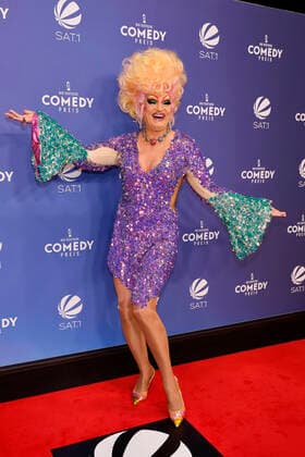 Olivia Jones at the award ceremony of the 25 German Comedy Award 2021 in Brainpool TV Studio Cologne, 01 10 2021 Foto:xC.xHardtx xFuturexImage
