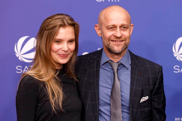 Maike Jüttendonk and Jürgen Vogel at the award ceremony of the 25 German Comedy Award 2021 in Brainpool TV Studio Cologne, 01 10 2021 Foto:xC.xHardtx xFuturexImage