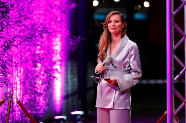 Katrin Bauerfeind at the award ceremony of the 25 German Comedy Award 2021 in Brainpool TV Studio Cologne, 01 10 2021 Foto:xC.xHardtx xFuturexImage