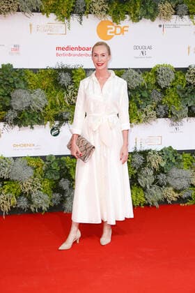 German Film Award 2021 Feo Aladag on the red carpet at the Lola German Film Award 2021 ceremony at the Palais am Funkturm in Messe Berlin Copyright: xEventpressxGolejewskix