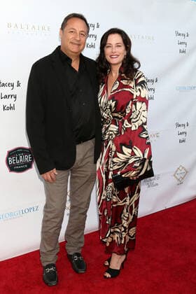 October 3, 2021, Brentwood, CA, USA: LOS ANGELES - OCT 3: Larry Kohl, Stacey Kohl at the George Lopez Foundation 14th Celebrity Golf Classic Pre-Party at the Baltaire Restaurant on October 3, 2021 in Brentwood, CA Brentwood USA - ZUMAb170 20211003_zap_b170_066 Copyright: xKayxBlakex